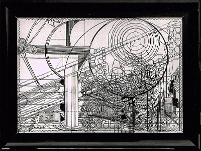 1981 - Berliner Zeichnung - Tusche -67,5x95cm